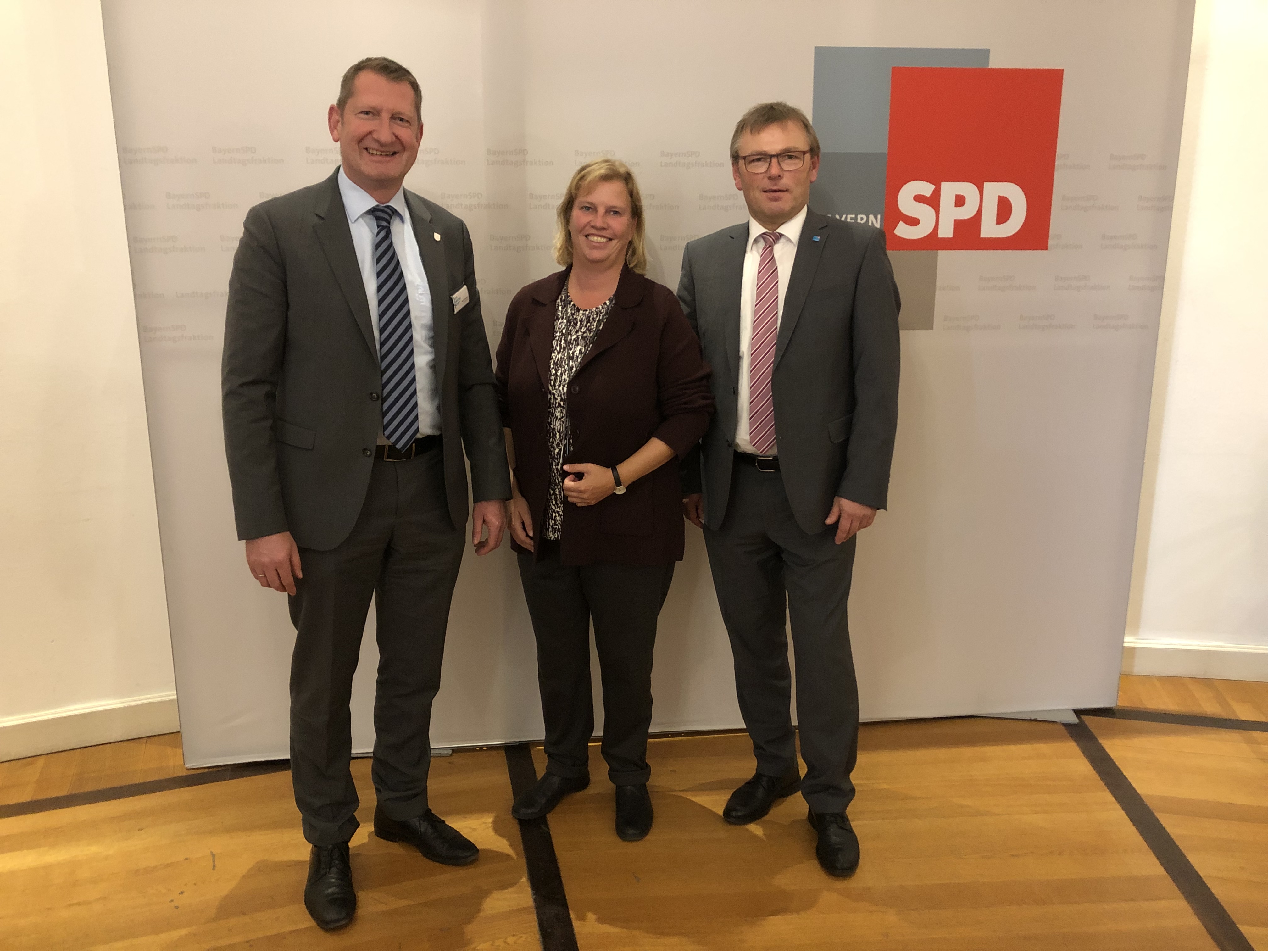 Teilnahme der KKB Vorstände Martin Rederer und Manfred Wendl an der Klausurtagung der SPD Landtagsfraktion im Bayerischen Landtag